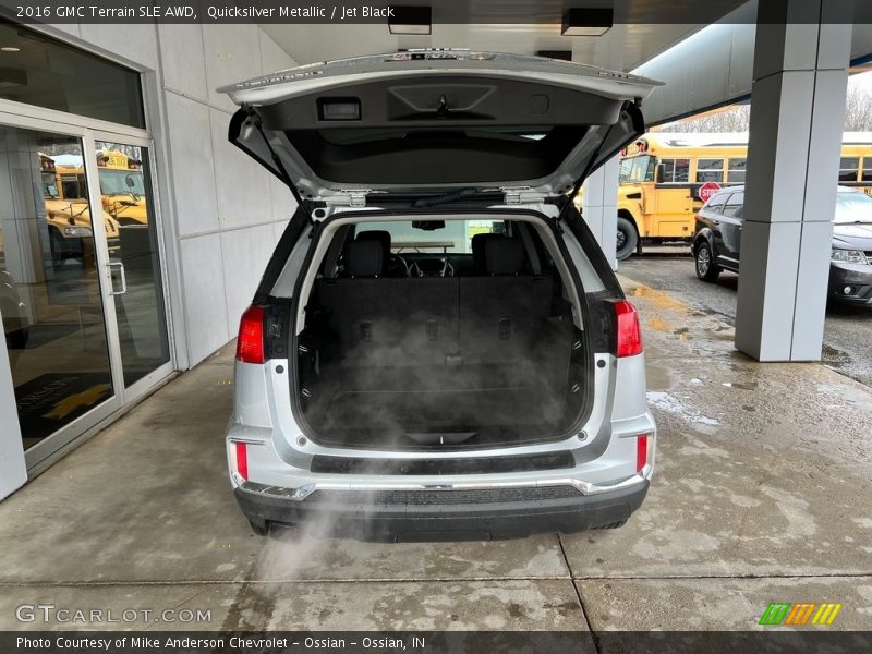 Quicksilver Metallic / Jet Black 2016 GMC Terrain SLE AWD