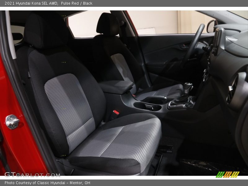 Pulse Red / Black 2021 Hyundai Kona SEL AWD