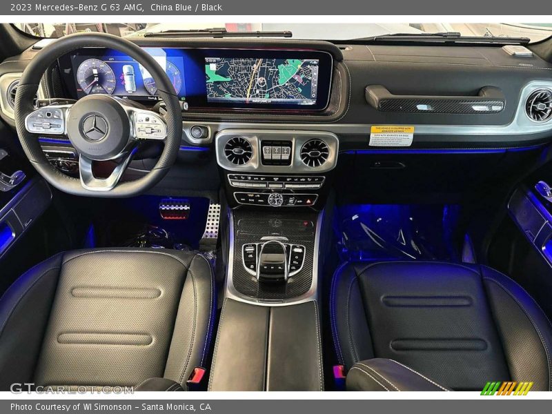 Front Seat of 2023 G 63 AMG