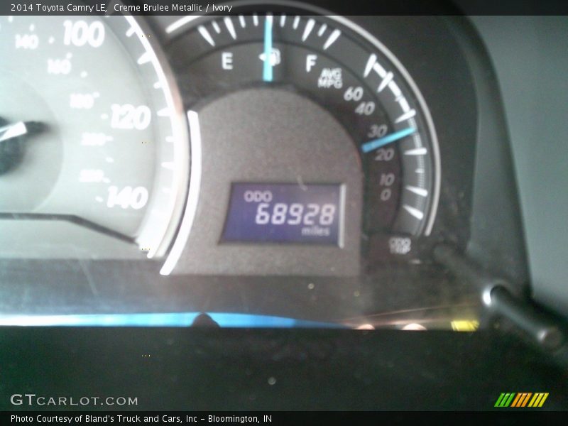 Creme Brulee Metallic / Ivory 2014 Toyota Camry LE