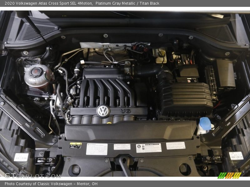  2020 Atlas Cross Sport SEL 4Motion Engine - 3.6 Liter FSI DOHC 24-Valve VVT VR6