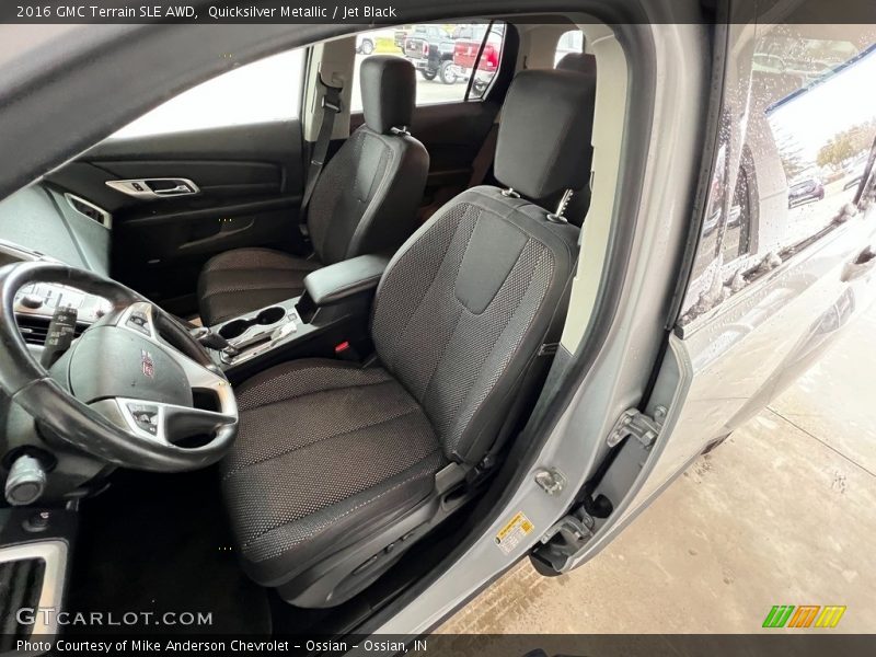 Quicksilver Metallic / Jet Black 2016 GMC Terrain SLE AWD