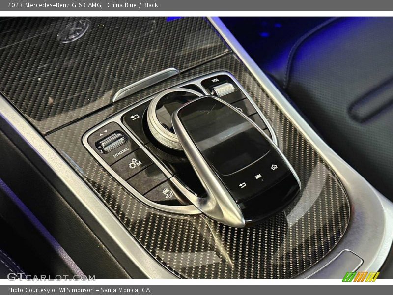 Controls of 2023 G 63 AMG