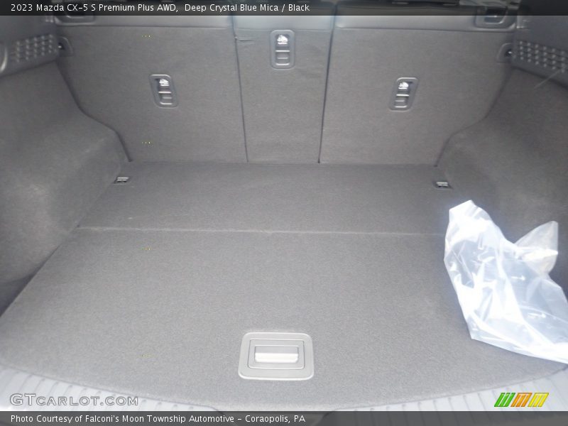 Deep Crystal Blue Mica / Black 2023 Mazda CX-5 S Premium Plus AWD