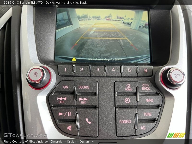 Quicksilver Metallic / Jet Black 2016 GMC Terrain SLE AWD
