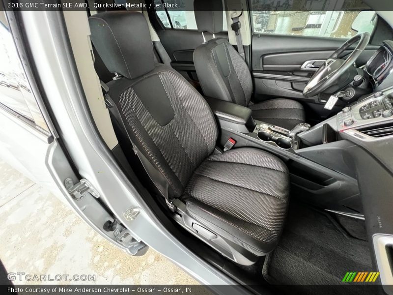 Quicksilver Metallic / Jet Black 2016 GMC Terrain SLE AWD