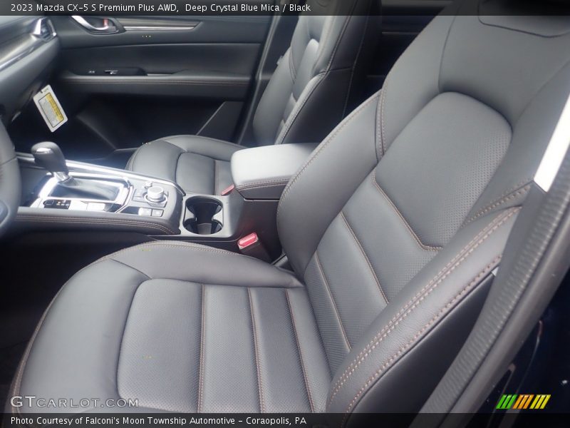 Deep Crystal Blue Mica / Black 2023 Mazda CX-5 S Premium Plus AWD