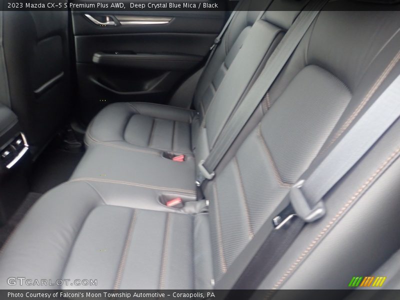 Deep Crystal Blue Mica / Black 2023 Mazda CX-5 S Premium Plus AWD