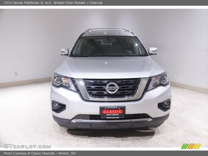 Brilliant Silver Metallic / Charcoal 2020 Nissan Pathfinder SL 4x4