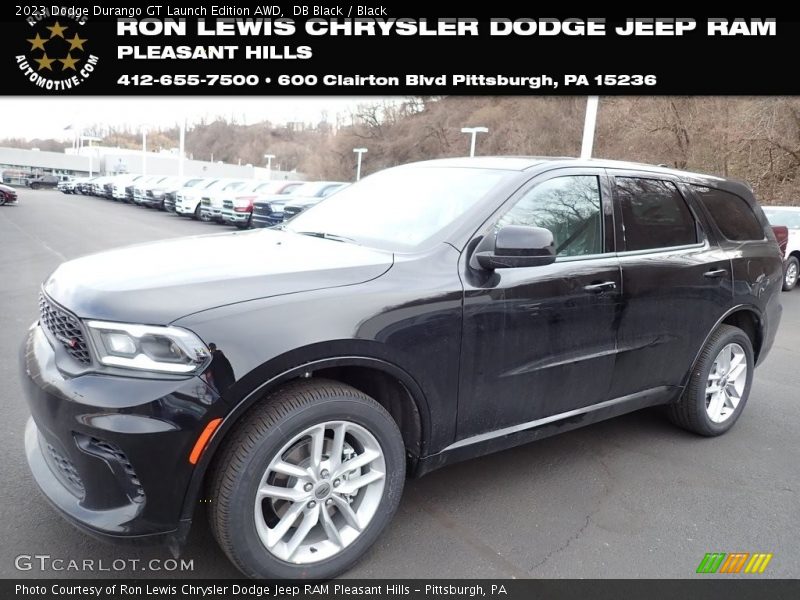 DB Black / Black 2023 Dodge Durango GT Launch Edition AWD