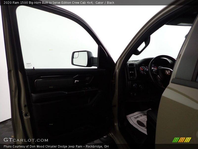 Gator / Black 2020 Ram 1500 Big Horn Built to Serve Edition Crew Cab 4x4