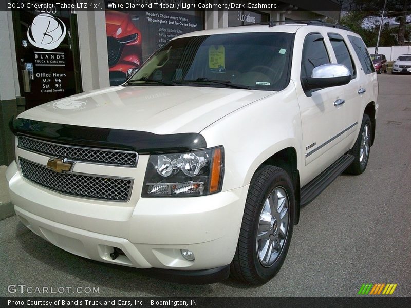 White Diamond Tricoat / Light Cashmere/Dark Cashmere 2010 Chevrolet Tahoe LTZ 4x4