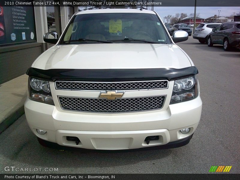 White Diamond Tricoat / Light Cashmere/Dark Cashmere 2010 Chevrolet Tahoe LTZ 4x4