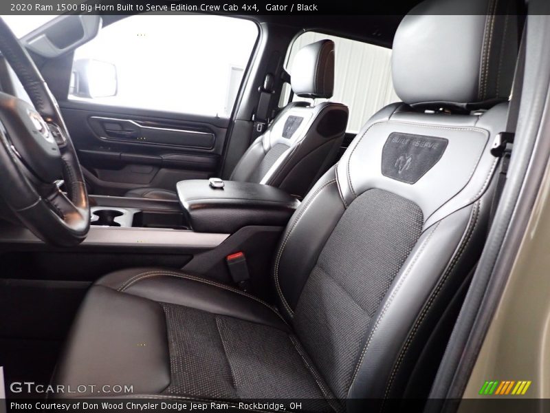 Gator / Black 2020 Ram 1500 Big Horn Built to Serve Edition Crew Cab 4x4