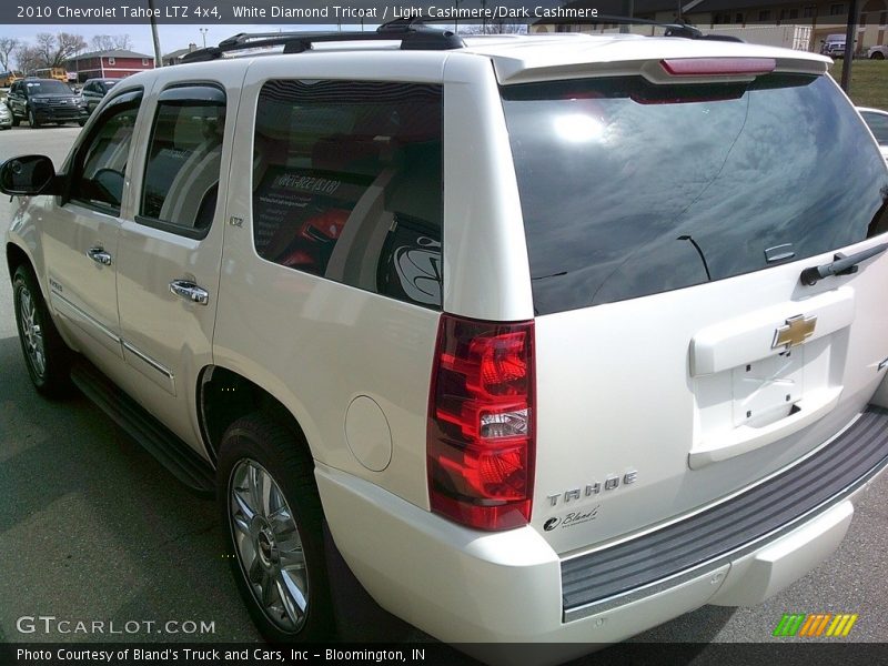 White Diamond Tricoat / Light Cashmere/Dark Cashmere 2010 Chevrolet Tahoe LTZ 4x4