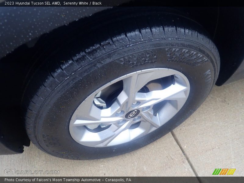 Serenity White / Black 2023 Hyundai Tucson SEL AWD