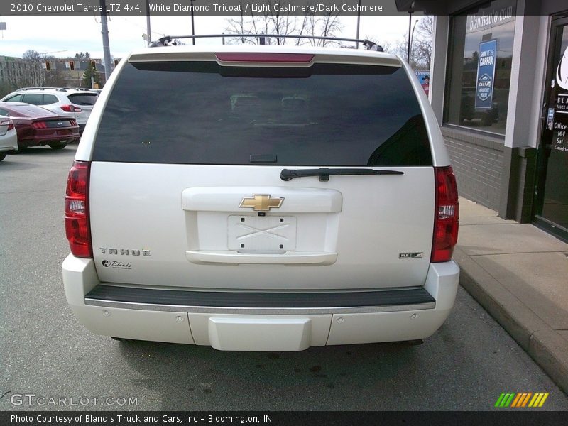 White Diamond Tricoat / Light Cashmere/Dark Cashmere 2010 Chevrolet Tahoe LTZ 4x4