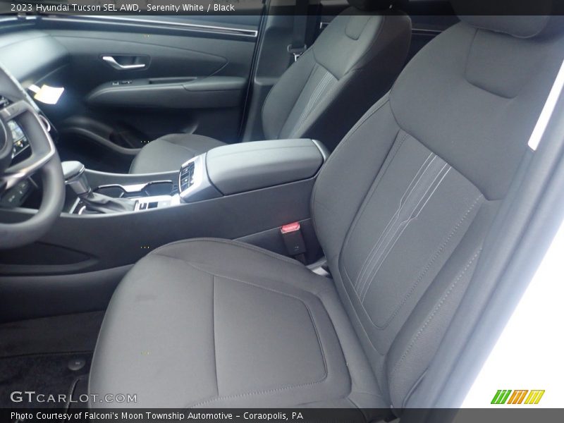 Serenity White / Black 2023 Hyundai Tucson SEL AWD
