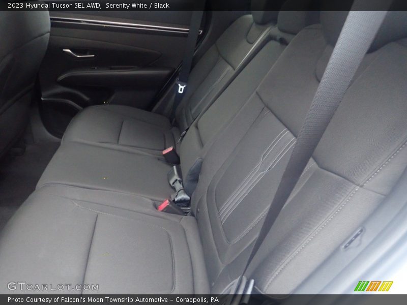 Serenity White / Black 2023 Hyundai Tucson SEL AWD