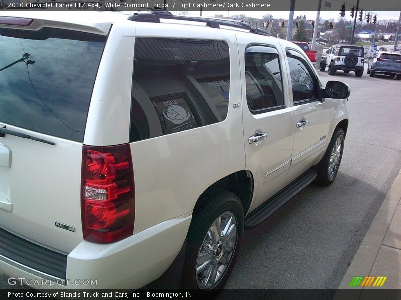 White Diamond Tricoat / Light Cashmere/Dark Cashmere 2010 Chevrolet Tahoe LTZ 4x4
