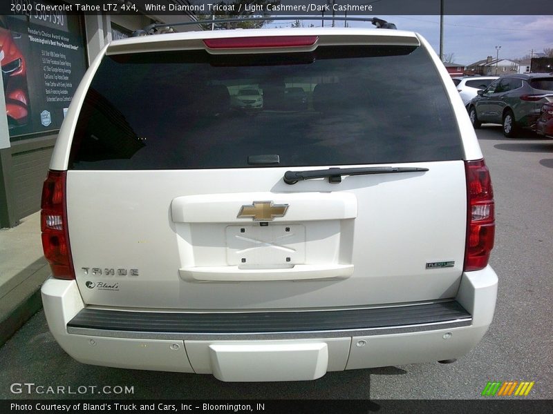 White Diamond Tricoat / Light Cashmere/Dark Cashmere 2010 Chevrolet Tahoe LTZ 4x4