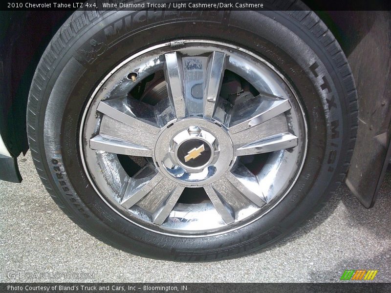 White Diamond Tricoat / Light Cashmere/Dark Cashmere 2010 Chevrolet Tahoe LTZ 4x4