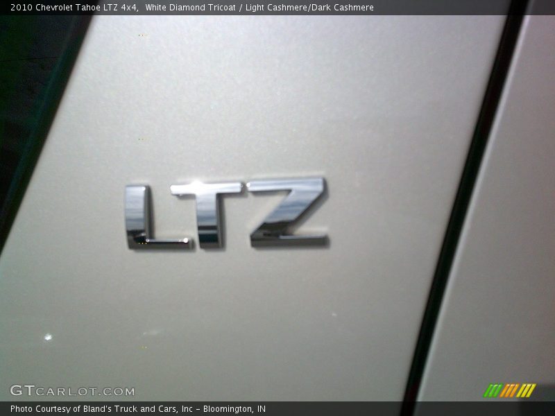 White Diamond Tricoat / Light Cashmere/Dark Cashmere 2010 Chevrolet Tahoe LTZ 4x4