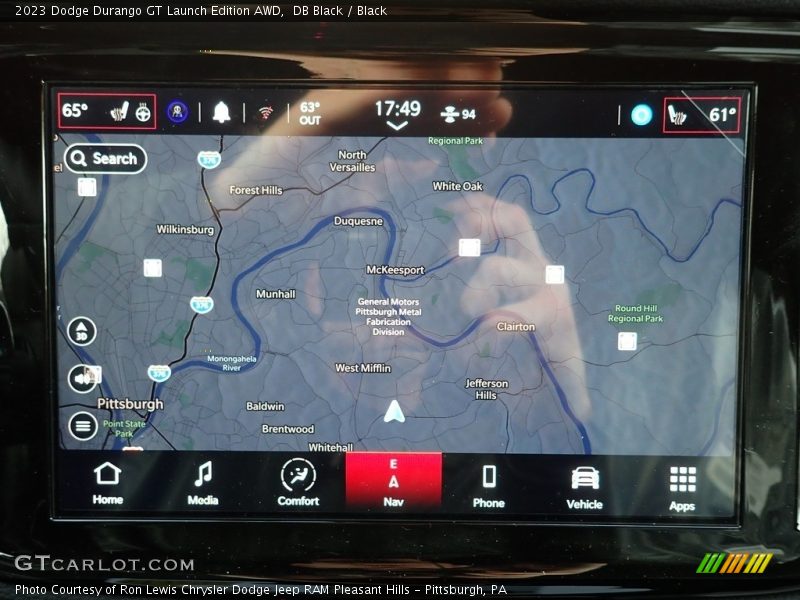 DB Black / Black 2023 Dodge Durango GT Launch Edition AWD