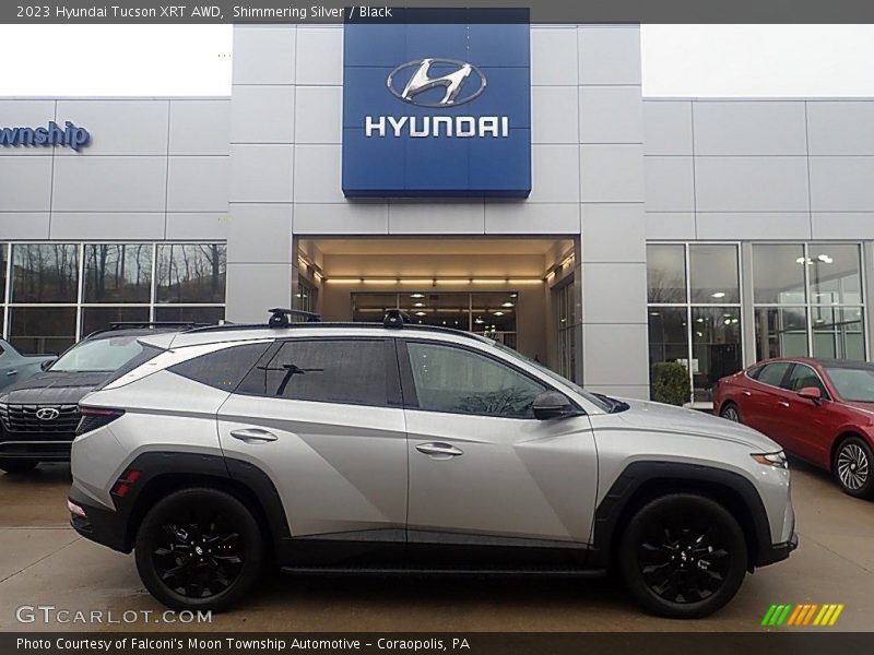 Shimmering Silver / Black 2023 Hyundai Tucson XRT AWD