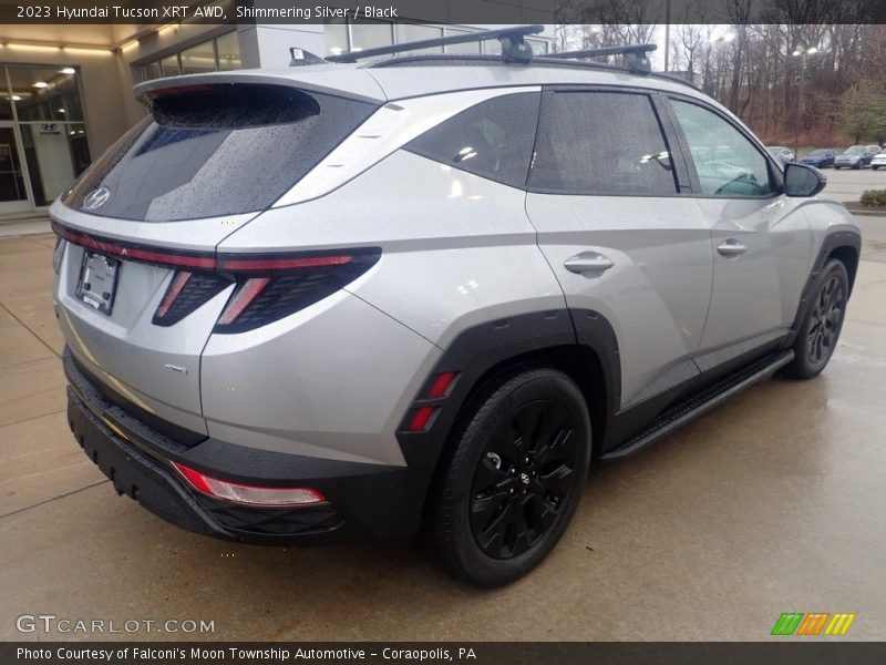 Shimmering Silver / Black 2023 Hyundai Tucson XRT AWD