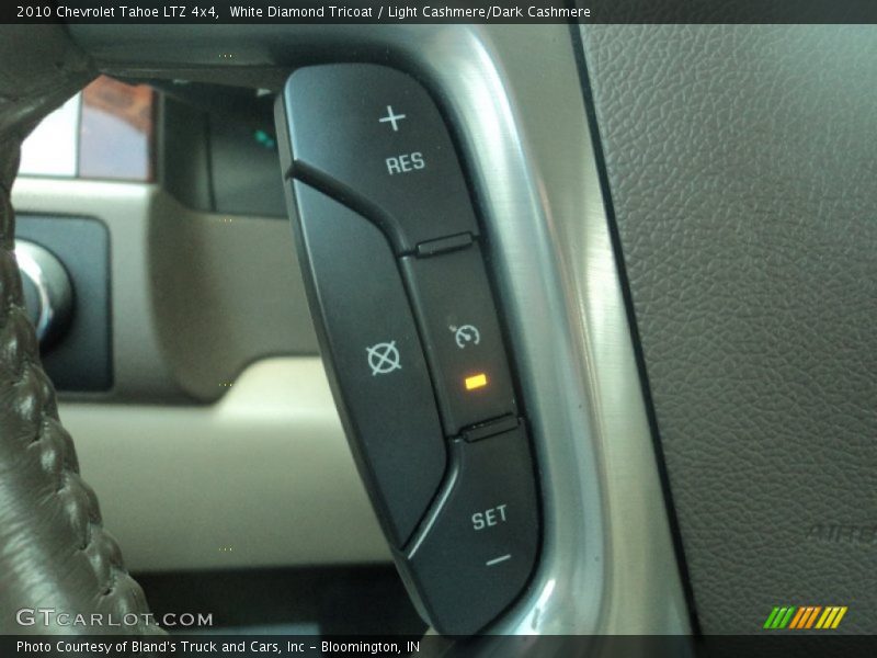 White Diamond Tricoat / Light Cashmere/Dark Cashmere 2010 Chevrolet Tahoe LTZ 4x4