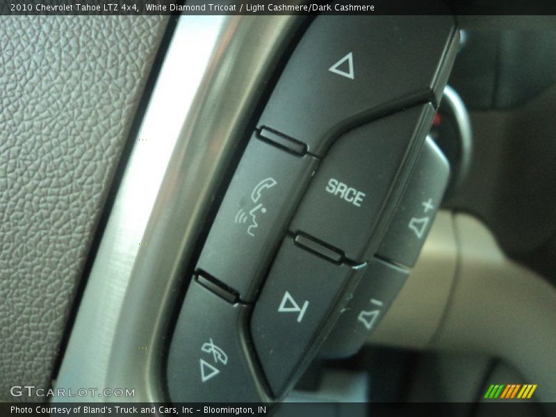 White Diamond Tricoat / Light Cashmere/Dark Cashmere 2010 Chevrolet Tahoe LTZ 4x4