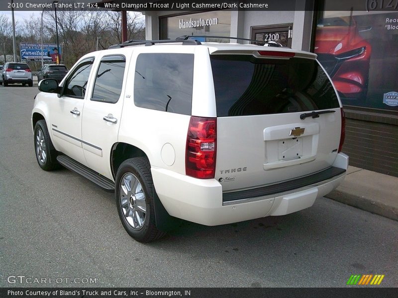 White Diamond Tricoat / Light Cashmere/Dark Cashmere 2010 Chevrolet Tahoe LTZ 4x4