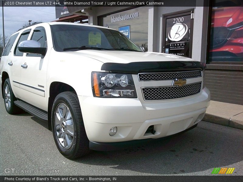 White Diamond Tricoat / Light Cashmere/Dark Cashmere 2010 Chevrolet Tahoe LTZ 4x4
