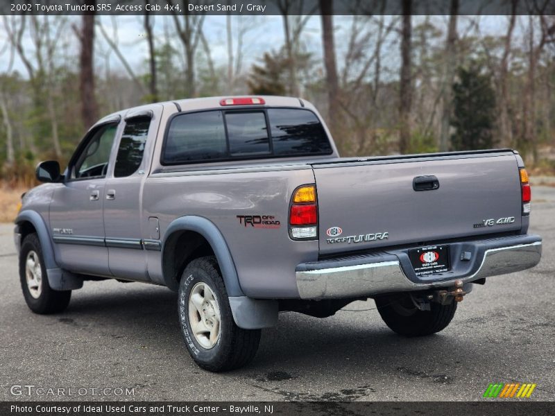 Desert Sand / Gray 2002 Toyota Tundra SR5 Access Cab 4x4