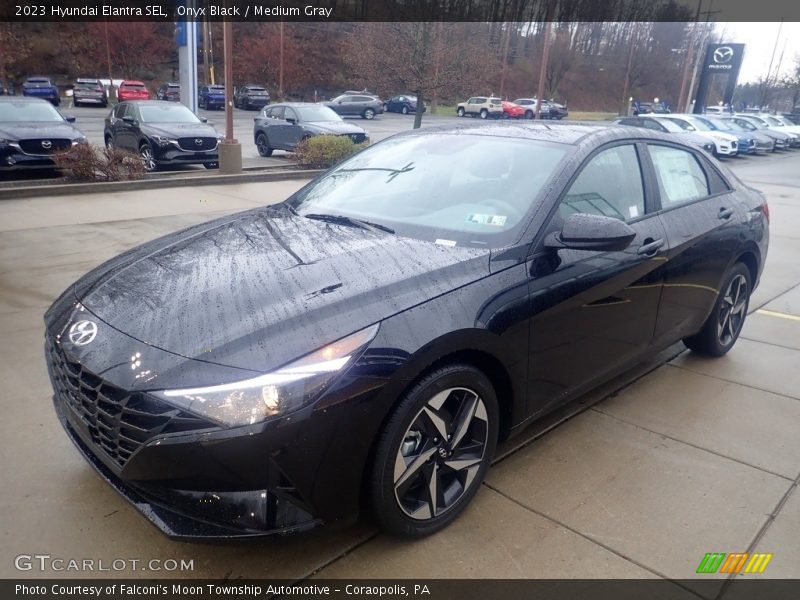 Onyx Black / Medium Gray 2023 Hyundai Elantra SEL