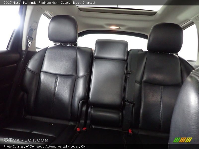 Caspian Blue / Charcoal 2017 Nissan Pathfinder Platinum 4x4