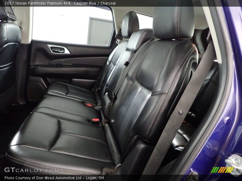 Caspian Blue / Charcoal 2017 Nissan Pathfinder Platinum 4x4
