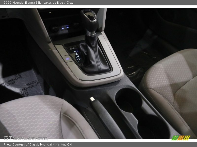 Lakeside Blue / Gray 2020 Hyundai Elantra SEL