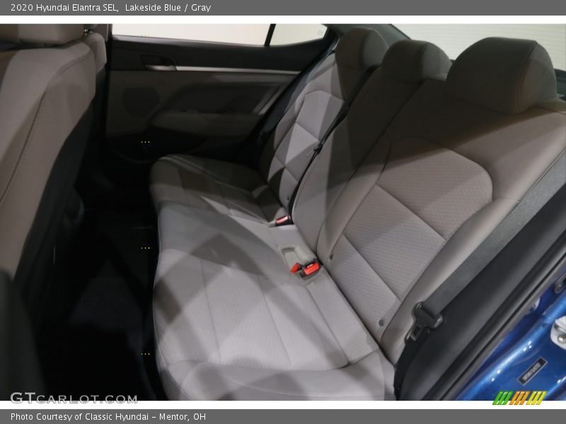 Lakeside Blue / Gray 2020 Hyundai Elantra SEL