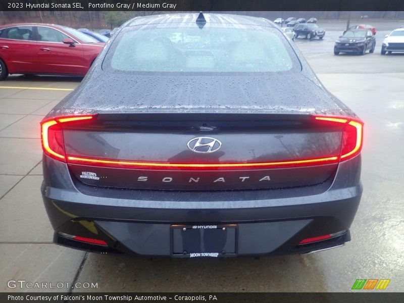 Portofino Gray / Medium Gray 2023 Hyundai Sonata SEL