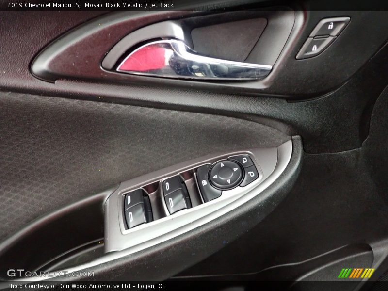 Mosaic Black Metallic / Jet Black 2019 Chevrolet Malibu LS