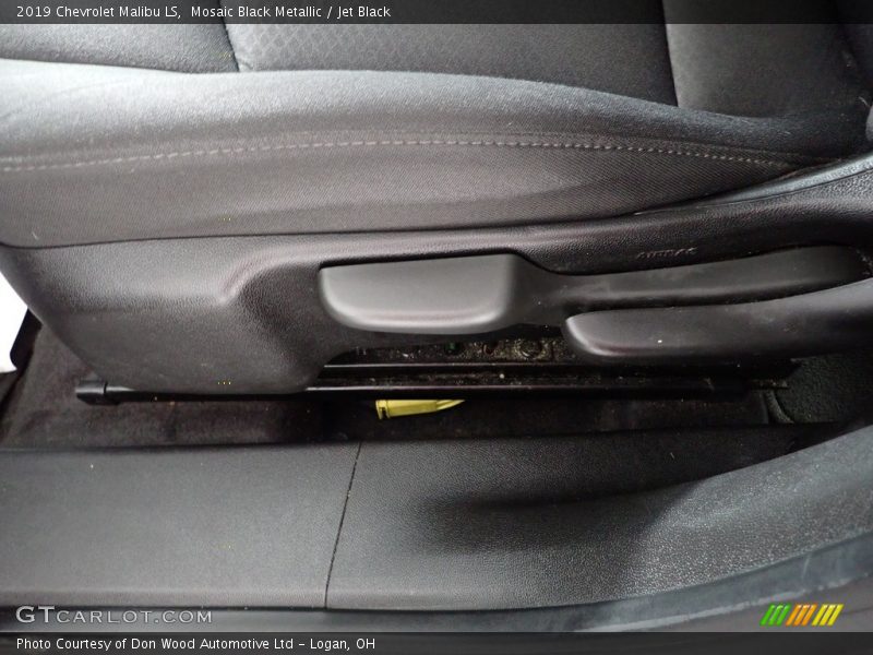 Mosaic Black Metallic / Jet Black 2019 Chevrolet Malibu LS