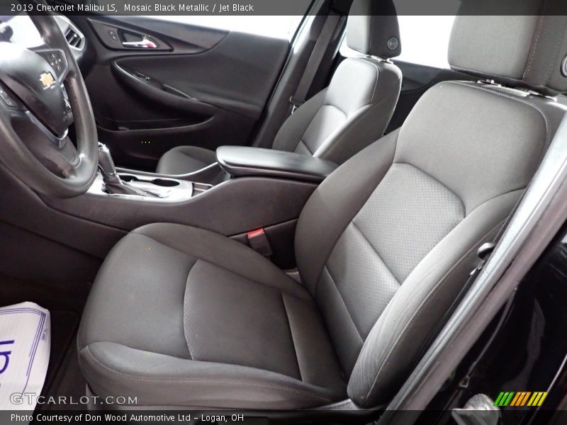 Mosaic Black Metallic / Jet Black 2019 Chevrolet Malibu LS