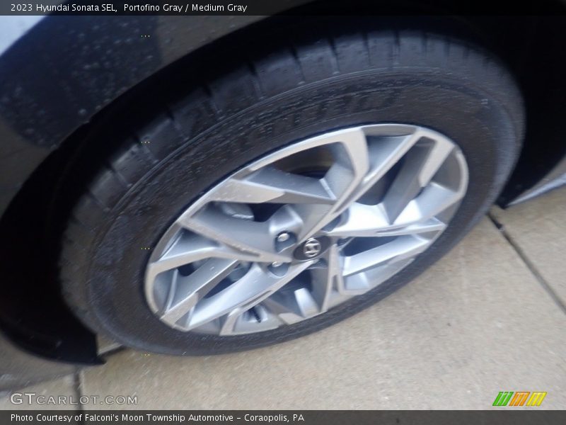 Portofino Gray / Medium Gray 2023 Hyundai Sonata SEL