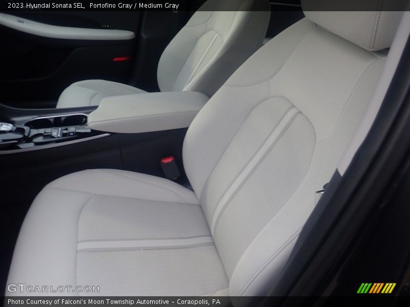Portofino Gray / Medium Gray 2023 Hyundai Sonata SEL