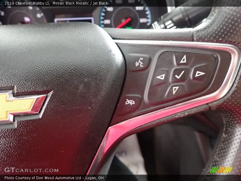 Mosaic Black Metallic / Jet Black 2019 Chevrolet Malibu LS