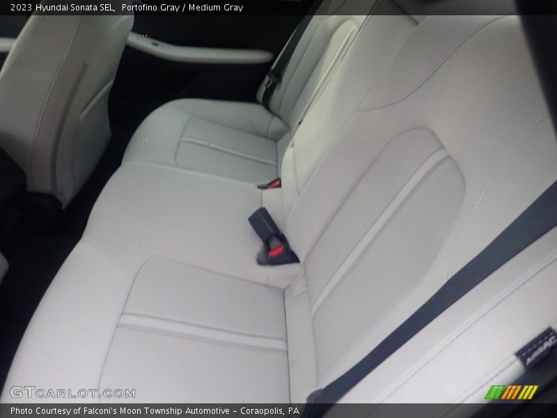 Portofino Gray / Medium Gray 2023 Hyundai Sonata SEL