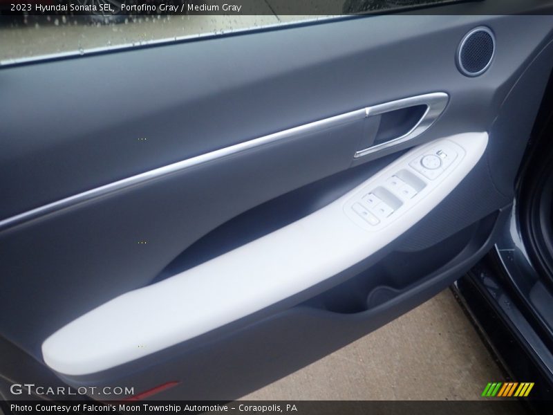 Portofino Gray / Medium Gray 2023 Hyundai Sonata SEL