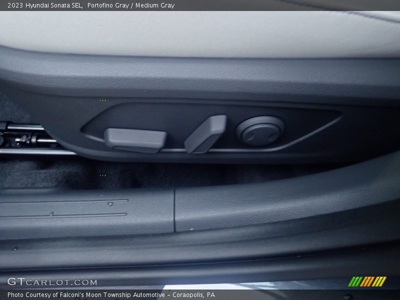 Portofino Gray / Medium Gray 2023 Hyundai Sonata SEL